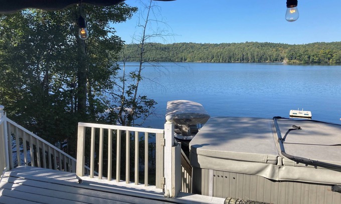 Crystal Beach House | Lake Bomoseen cozy 4 season Lakefront Home