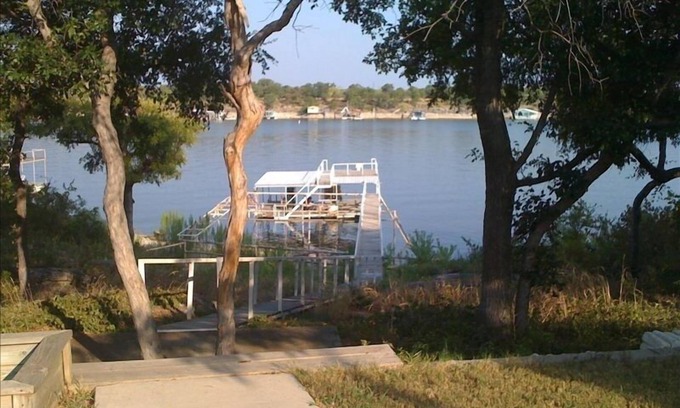 Brownwood House | Lake Brownwood Lakefront House, 1st Class, Pvt Dock,
