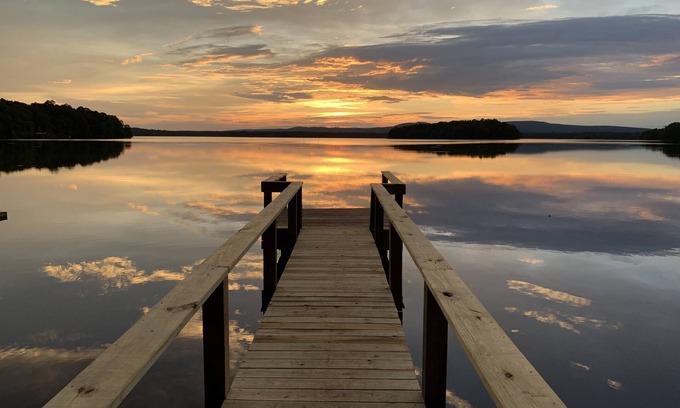 Perryville Cabin | Lake Cabin with Fantastic View-Kayak, Swim or Fish