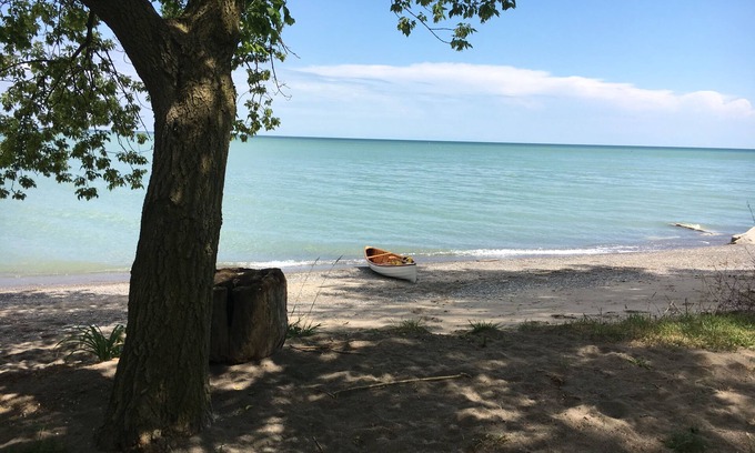 Wheatley House | Lake Erie Paradise! Perfect waterfront getaway with deck and large sandy beach.