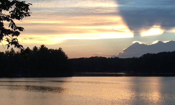 Irons Cottage | Lake front cottage on beautiful 290acre all sports Big Bass lake, Irons Michigan
