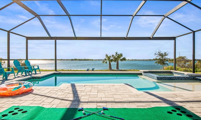 Southside Rural Community House | Lake Front Dream Home w/Pool Featured on HGTV