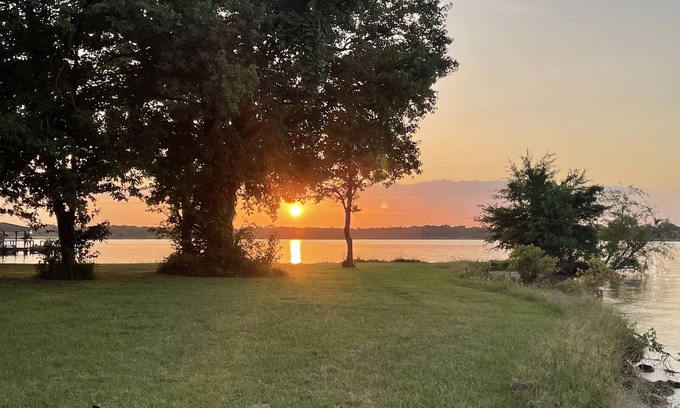 Alba House | Lake Front Estate w/Private Boat Dock on 15 acres - One of a kind!