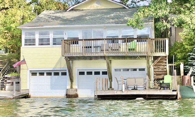 Clymer House | Lake Front Home Near Peek'n Peak
