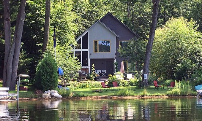 Forest Dale House | Lake Front Home with Stunning Views