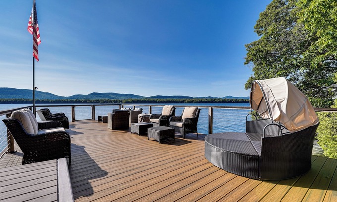 Cleverdale House | Lake George Retreat w/Dock + Game Room!