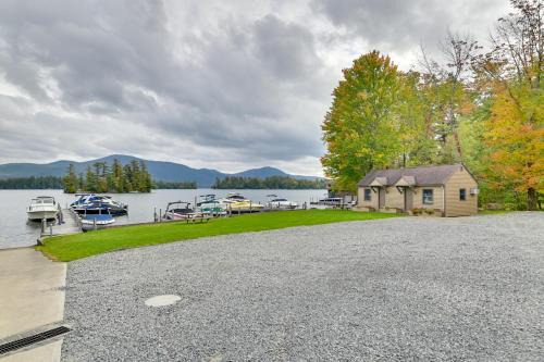 Bolton Landing House | Lake George Waterfront Cabin with On-Site Marina!