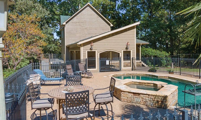 Cumming House | Lake Home, Dock, Hot Tub and Pet Friendly