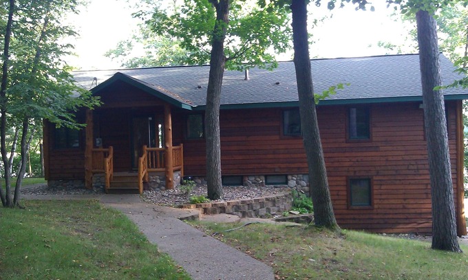 Crosslake House | Lake Home on the North side of Rush Lake, Faces South With A beautiful View!