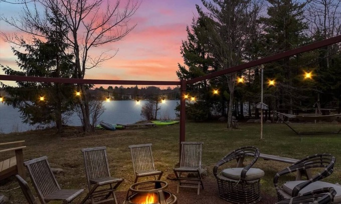 Pocono Summit House | Lake House - Outdoor - Hot Tub