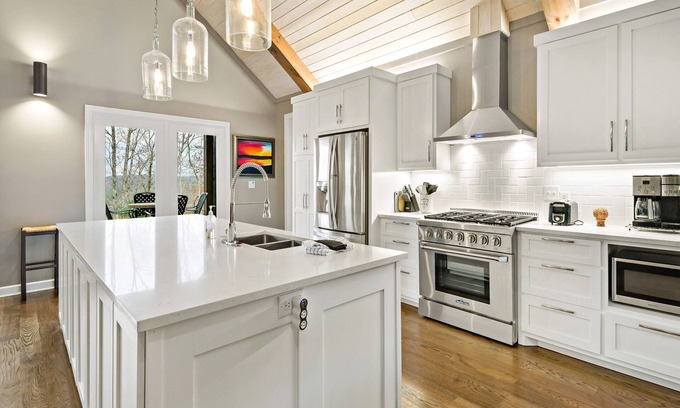 Marion House | Lake James Escape | Pets, Hot Tub & Lake Views!