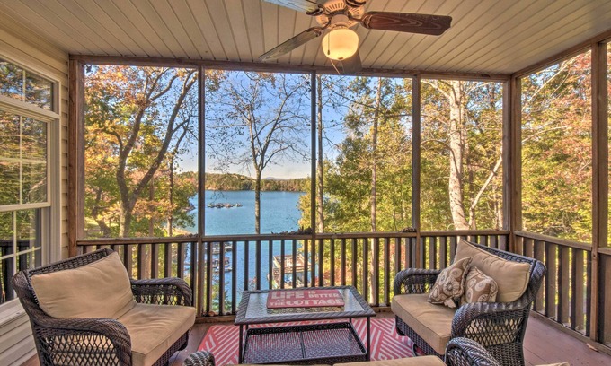 Six Mile House | Lake Keowee Escape w/Dock, Deck & Lake Access!