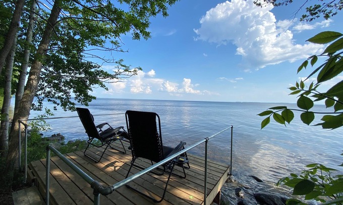 Unorganized North Nipissing Apartment | Lake Nipissing Waterfront on Quiet Wooded Property