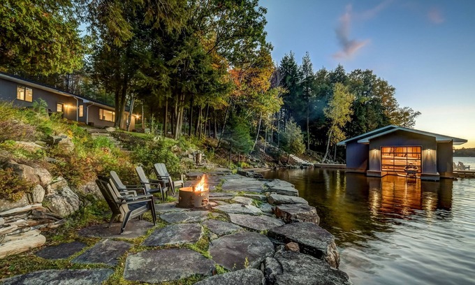 Lake of Bays Cottage | Lake of Bays Compound - NW Exposure All-Day Sun & Sunset