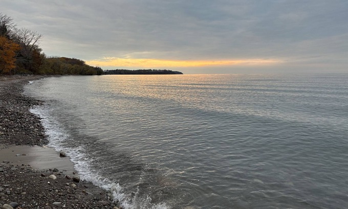 Sodus Point House | Lake Ontario Country Home, Beautiful views and access to a rocky private beach.