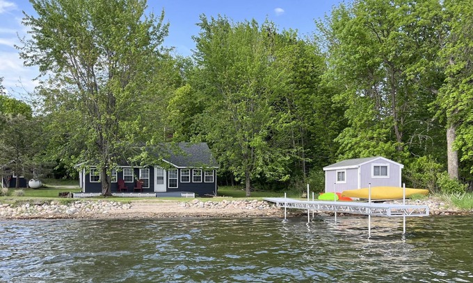 Detroit Lakes Cottage | Lake Sallie Beach House with Game Room on the Sandy North Shore!