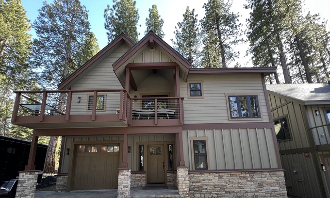 Lincoln Park House | Lake Tahoe Home in National Forest steps from the Lake