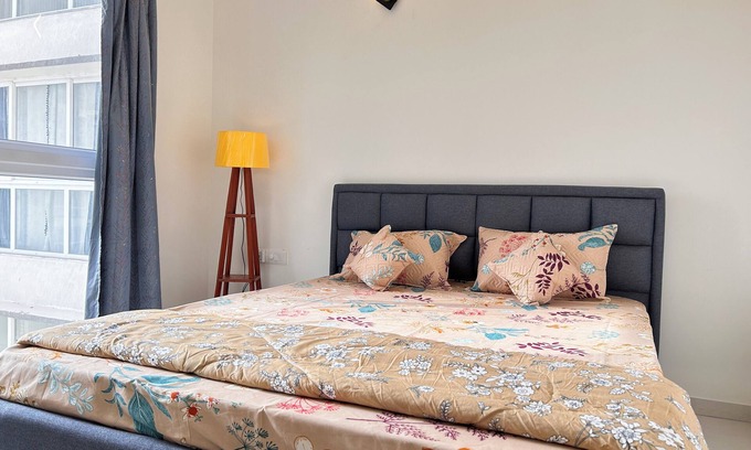 Devanahalli Apartment | Lake View 2BHK, 10 min from Bangalore Airport