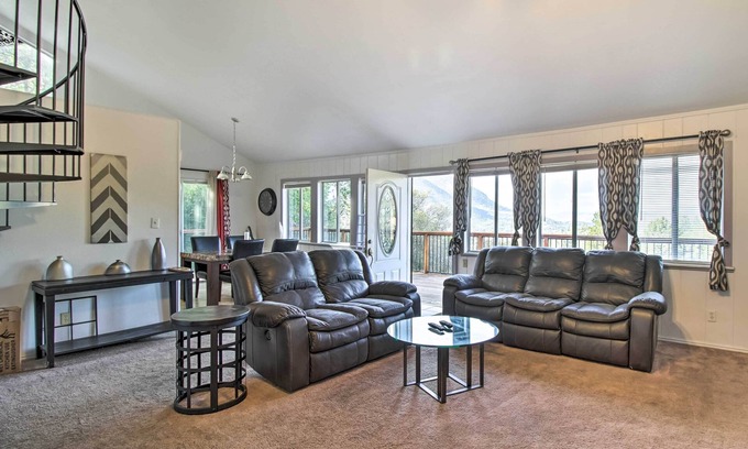 Kelseyville House | Lake View Home w/Grill: Hike, Boat, Relax!