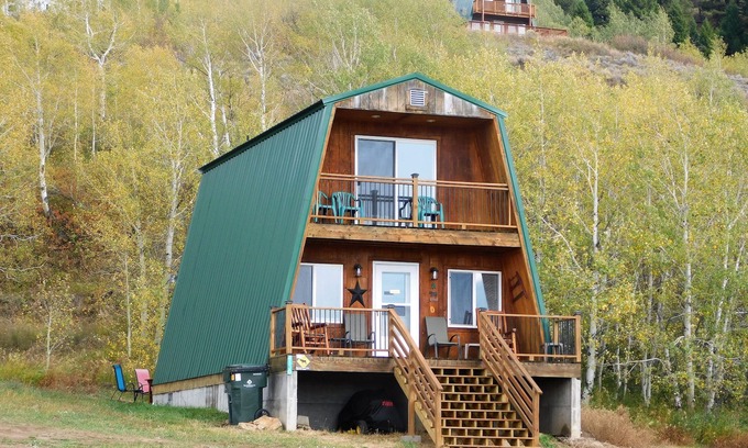 Island Park Cabin | Lake View Mountain A-Frame at Yellowstone and Island Park
