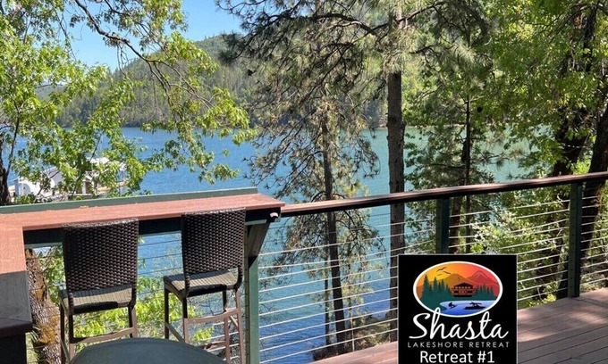 Lakehead House | Lakefront - "Best house at Shasta Lake!" - Hot Tub - Shasta Lakeshore Retreat #1