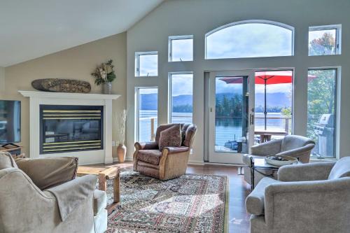 Bolton Landing Apartment | Lakefront Bolton Retreat with Balcony and Views!