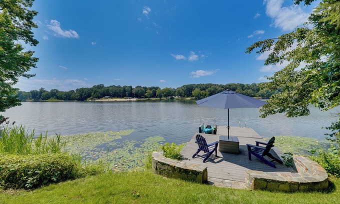 Brewster Cottage | Lakefront Brewster Vacation Rental w/Private Dock