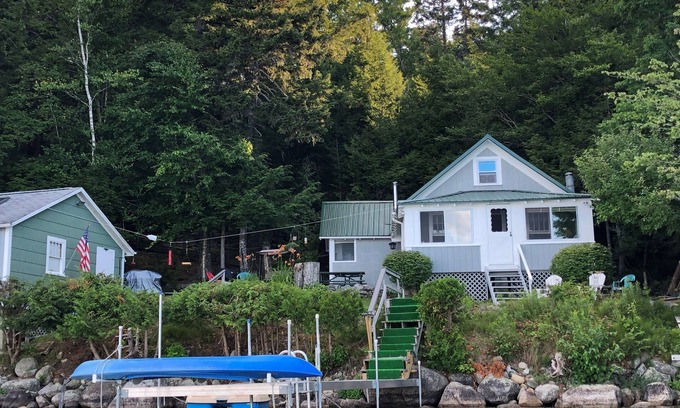 Franklin Cottage | Lakefront Camp on Molasses Pond, Easily Accessible to Mount Desert Island.