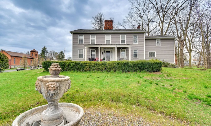 Cayuga House | Lakefront Cayuga Retreat w/Private Deck & Hot Tub