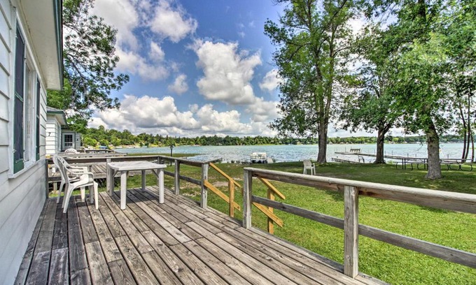 Dent House | Lakefront Dent Cabin - Boat Rentals and Docks!