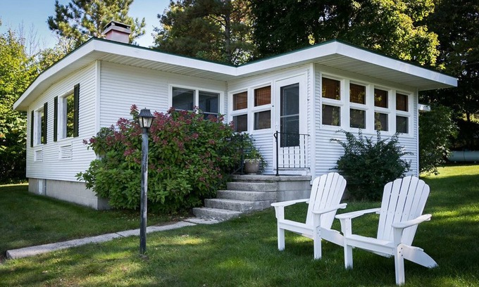 Arcadia House | Lakefront, Fabulous View of Lower Herring Lake, Access to Lake Michigan Beach