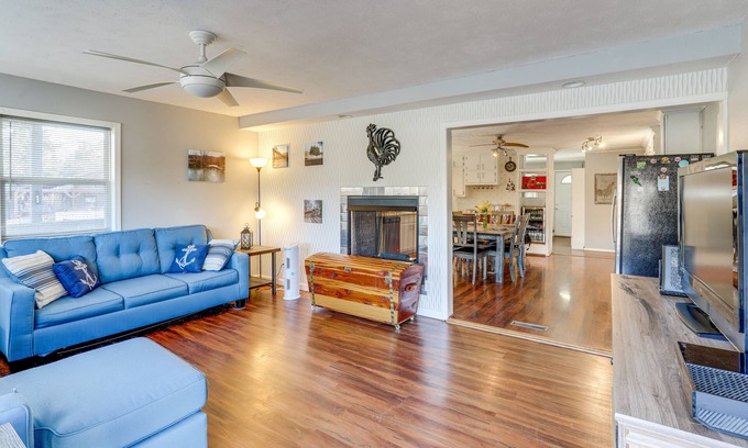 Highland House | Lakefront Highland Home w/Private Fishing Dock!