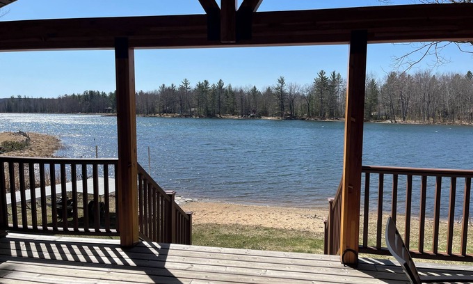 Mancelona House | Lakefront home in Northern Michigan. A quiet family lake