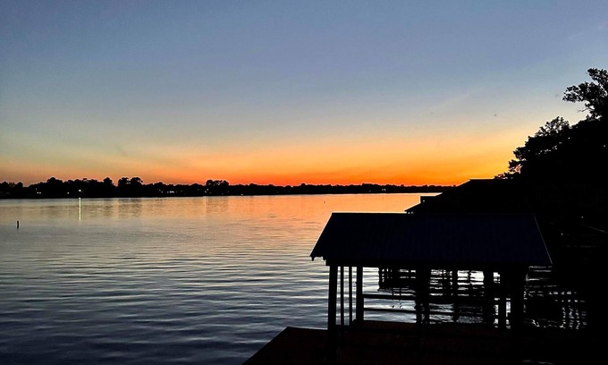 Jarreau House | Lakefront Home on False River! Private Dock with 2 Story Pier & huge porch!