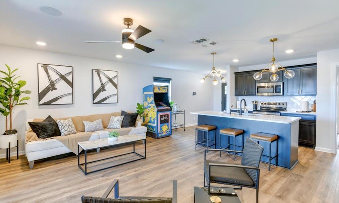San Angelo House | Lakefront Home with Dock and Patio in San Angelo!