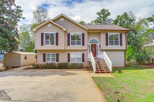 Murrayville House | Lakefront Home with Private Boat Dock on Lake Lanier