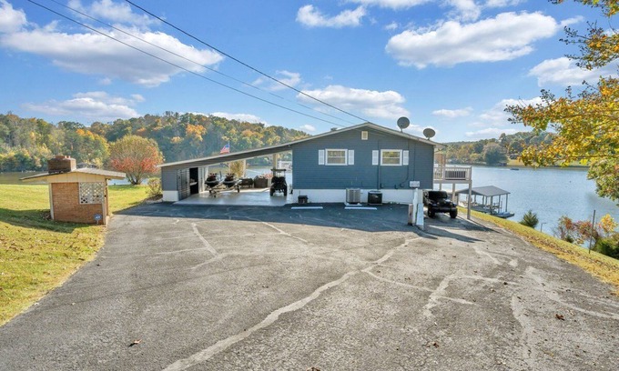 Goodview House | Lakefront Home with Private Dock!