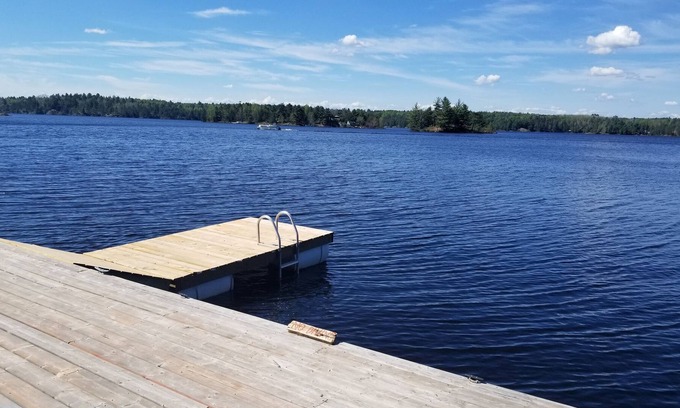Twin Bay Cabin | Lakefront living / up to 18 people! 2 nearby lakefront properties in 1 booking