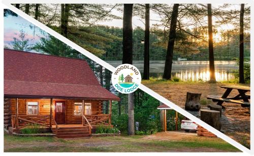 Black River Falls House | Lakefront Log Cabin Loft Kayaks Beach Ev