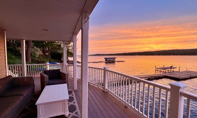 Geneseo House | Lakefront Luxury:Your Perfect Finger Lakes Getaway! Come Create Lasting Memories