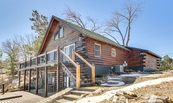 Park Rapids Cabin | Lakefront Park Rapids Cabin w/Decks & Boat Dock!