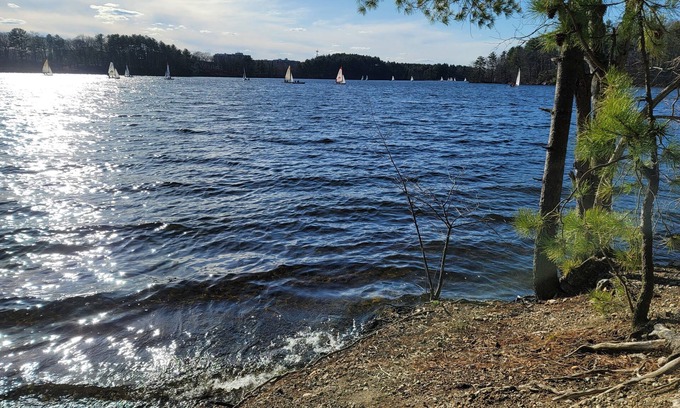 Natick House | Lakefront private house secluded yet close to everything 3bed 2bath w gameroom!