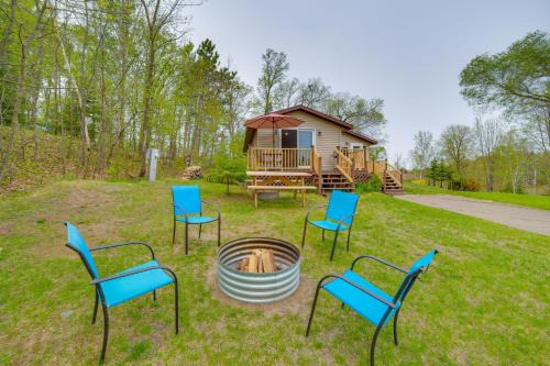 Townsend House | Lakefront Wisconsin Home with Boat Dock and Fire Pit!