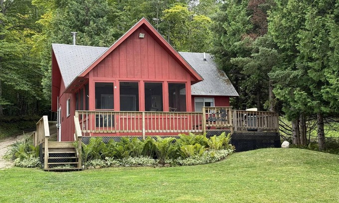 Germfask Cabin | Lakehouse Dream, on Big Manistique Lake Germfask/Curtis Mich.Centrally located.