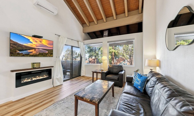 South Lake Tahoe Condo | Lakeland Village #309 Luxury Remodel 1BR+Loft