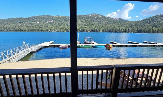Truckee Condo | Lakeside Condo at Donner Lake - 2 Bdrm. 2 Bath just steps from the lake