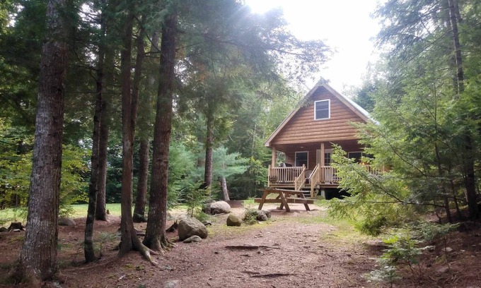 Whitney Cabin | Lakeside Fishing Cabins for the Whole Family/Pets too!
