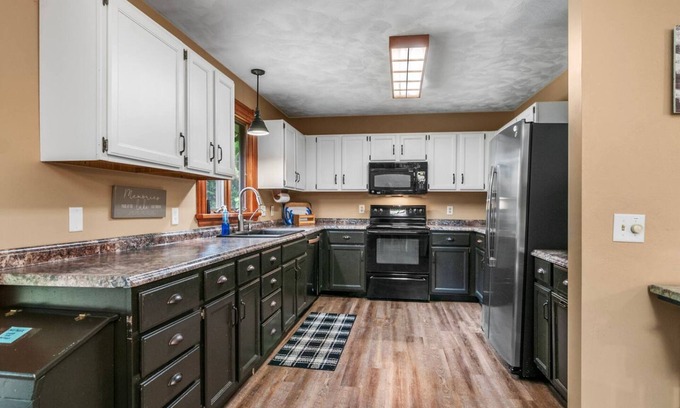 Gaylord House | Lakeside Getaway Includes Hot Tub pet Friendly