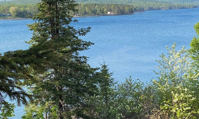 Two Harbors Condo | Lakeside Lair; cozy Lake Superior waterfront retreat with views!