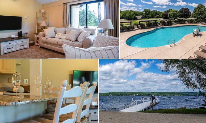 Fontana Condo | Lakeside Living In Abbey Springs Private Community